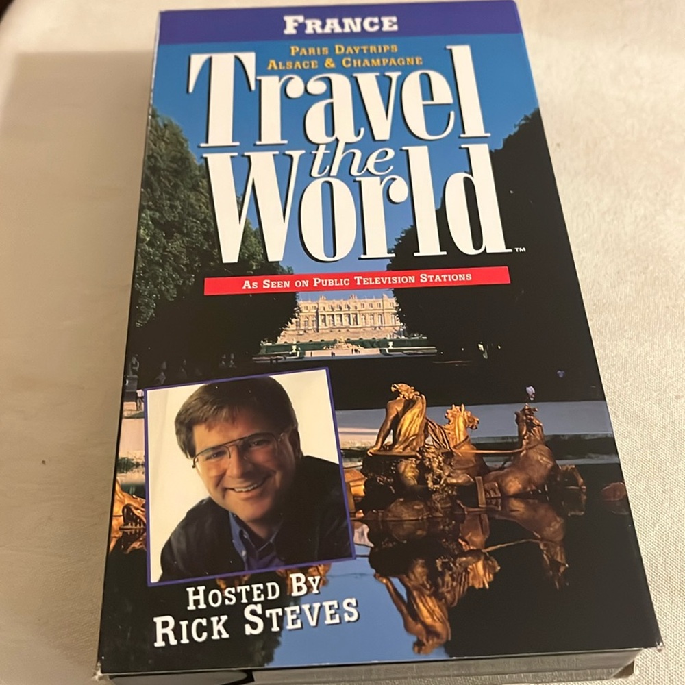 Travel the World France VHS tape